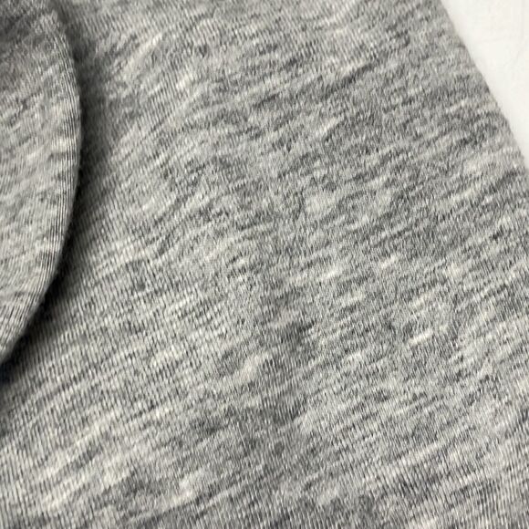All Worthy by Hunter McGrady Heather Gray Short Sleeve Rouged T- Shirt- Small - Picture 11 of 11